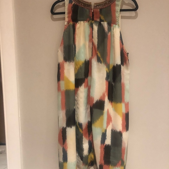 Anthropologie HD in Paris chiffon swing dress 12 - Picture 5 of 5